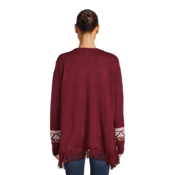 Cardigan with Southwest Pattern, Women Winter Wear Jackets , NWT - Picture 3 of 5